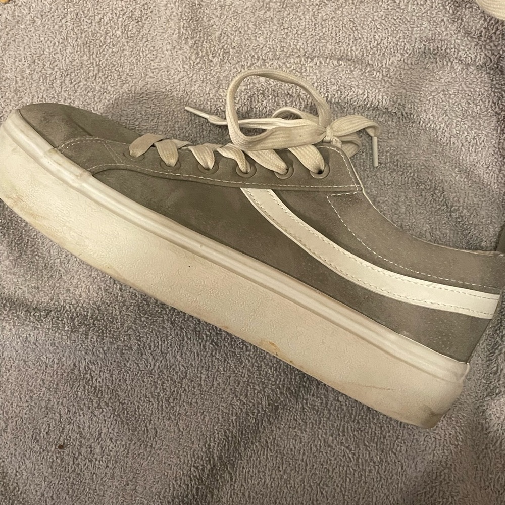 Grey Platform-ish shoes